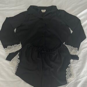 kate spade intimate silk sleeping set